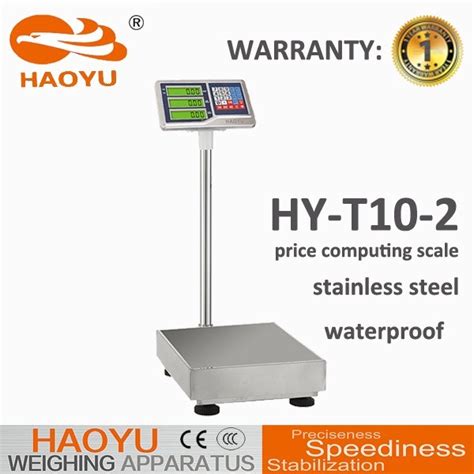 60kg Digital Price Weighing Platform Scale Stainless Steel China