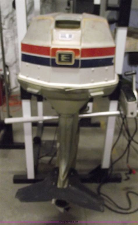 Evinrude Outboard Engine With Controls In Independence Mo Item