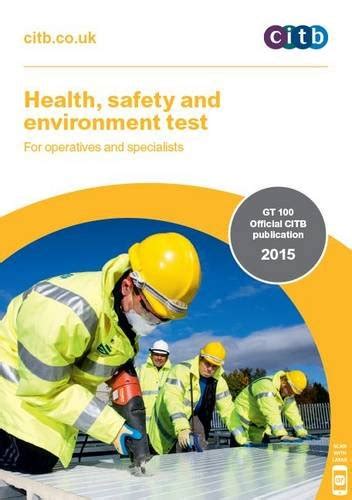 Gt 100 15 Health Safety And Environment Test For Operatives And Specialists Citb Amazon Es