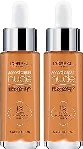 L Or Al Paris Accord Parfait Nude Siero Viso Colorato Formula Con Di