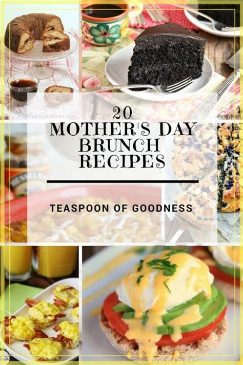 20 Mother S Day Brunch Recipes Teaspoon Of Goodness Brunch Recipes Mothers Day Brunch Recipes