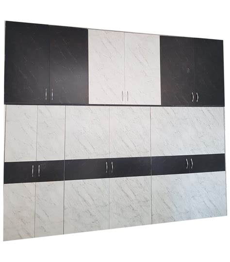 Wooden Black And White Kitchen Modular Cabinet At ₹ 550sq Ft In