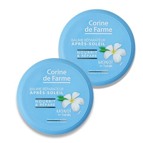 Lot de 2 Baumes réparateur après soleil 150ml cheap Corine de Farme