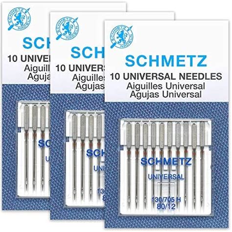 Schmetz Aiguilles Universelles Pour Machine Coudre Taille