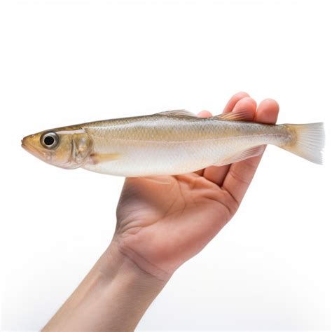 Premium Ai Image Fingerling Young Fish Isolated Generative Ai