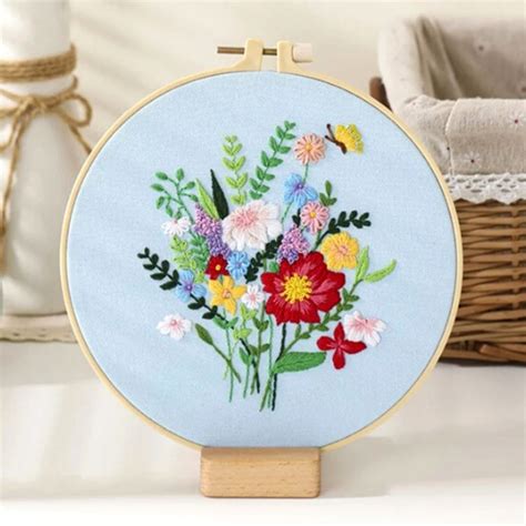 Kit Broderie Diy Flori Dans Pentru Soare Mindblower Ro