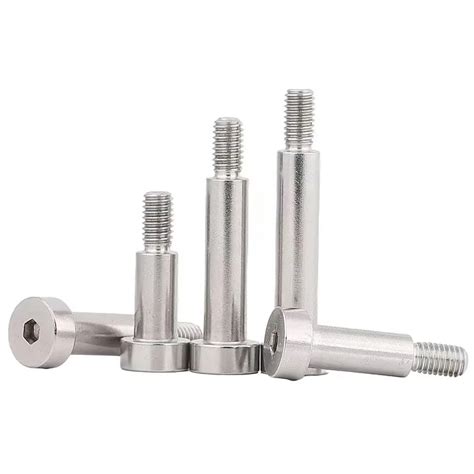 Stainless Steel Hex Socket Head Shoulder Bolts M4 M8 Shoulder Bolt 5mm