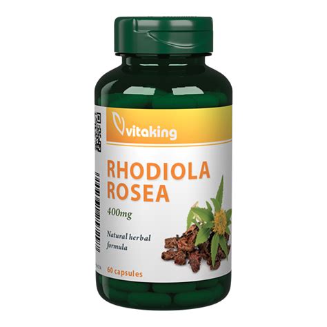 Rhodiola Rosea- 400 mg (60 capsules) – Vitaking