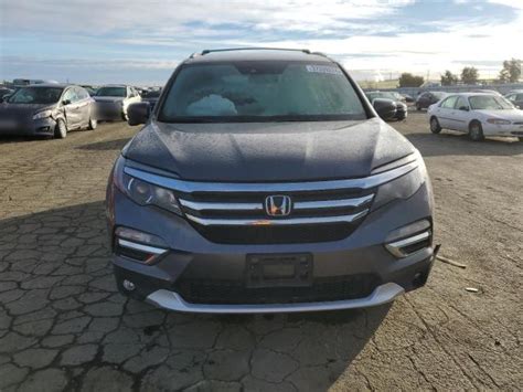 2016 Honda Pilot Exl Photos Ca Martinez Repairable Salvage Car