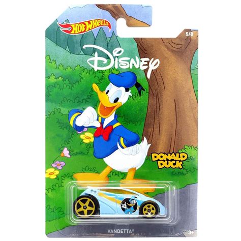 Hot Wheels Disney Vandetta Donald Duck Amazon In Toys Games