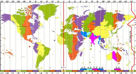 Greenwich Meridian Line Map