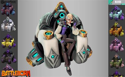Damian Kim Battlebornkleesecharacter Art