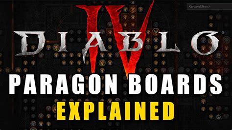 Diablo 4 Paragon Boards Explained YouTube