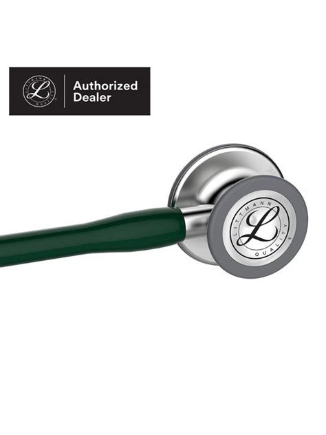 3m™ Littmann® Cardiology Iv Stethoscope Hunter Green Tube 27 Inch 6155