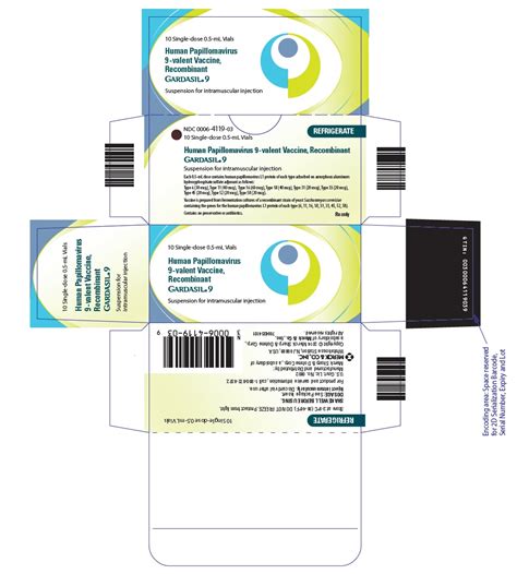 Product Images Gardasil 9 Photos Packaging Labels And Appearance