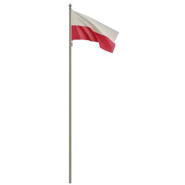 Poland Flag With Pole Poland Flag Waving Poland Flag Waving