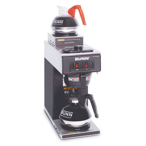 Bunn Vp17 2 12 Cup Pourover Commercial Coffee Brewer With 2 Warmers