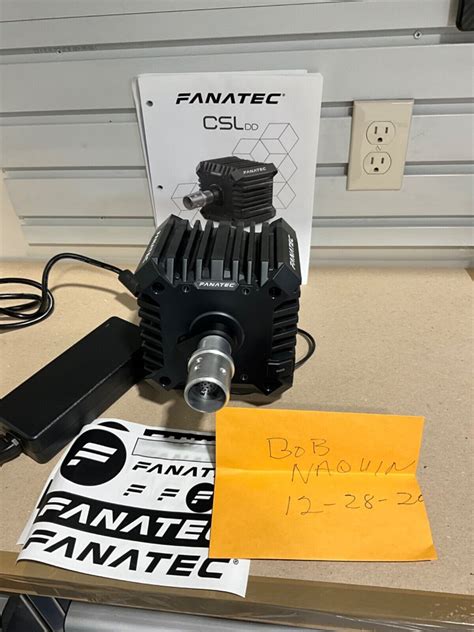 Fanatec Csl Dd Boost Kit Club Sport Wheel Universal Hub V Quick