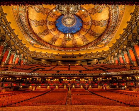 Fox Theater Detroit Mi Concert Venue Architecture Details Historical