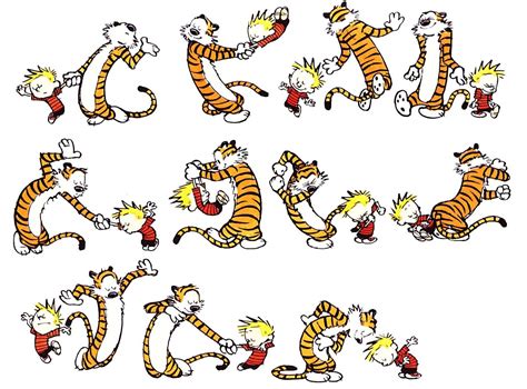 Calvin And Hobbes Dance Hd Wallpaper