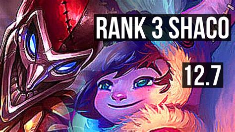 Shaco Vs Nunu Jng Rank 3 Shaco 13 1 7 Legendary 400 Games Na