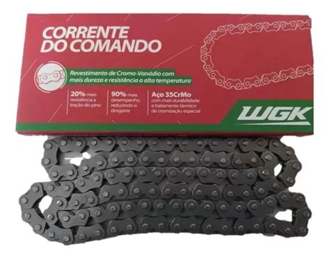 Corrente Comando Wgk Honda Cg Titan Bros Xre Parcelamento