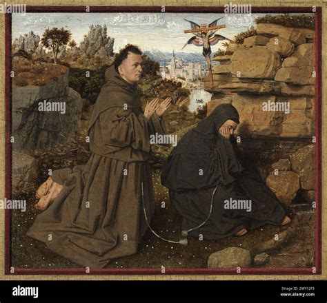 Saint Francis Of Assisi Receiving The Stigmata Jan Van Eyck C 1430