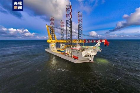 World S First 3 200 Ton Self Elevating Vessel For Wind Turbine