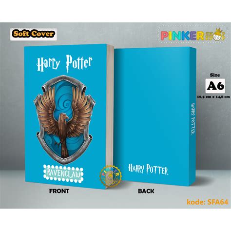 Jual SFA64 Pocket Note Anime Film Harry Potter Asrama Ravenclaw