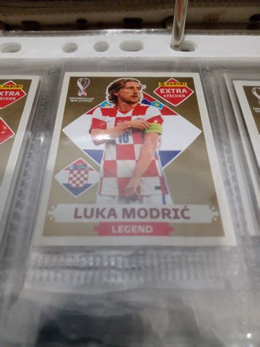 Figurinha Extra Legend Luka Modrik Gold Copa Qatar Frete Gr Tis