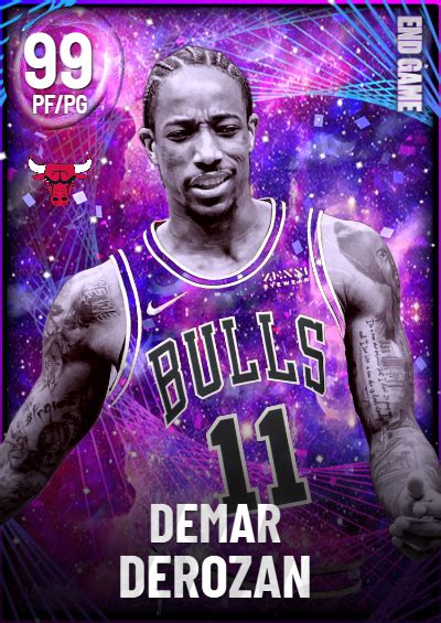 Nba 2k22 2kdb Custom Card Endgame Demar Derozan