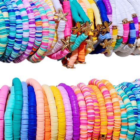 Preppy Ombre Clay Beaded Bracelets Smile And Soul Threads