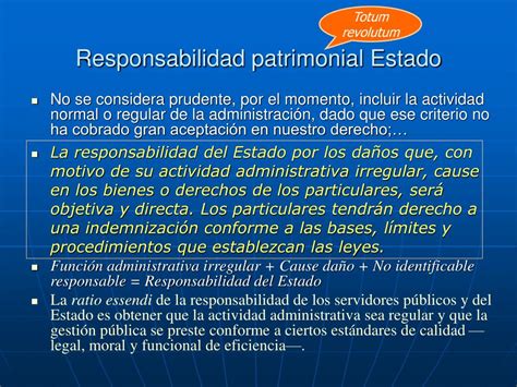 Ppt Responsabilidad Patrimonial Del Estado Powerpoint Presentation