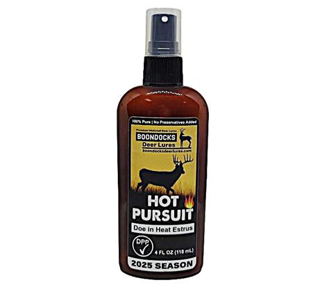 Hot Pursuit Doe In Heat Estrus Oz