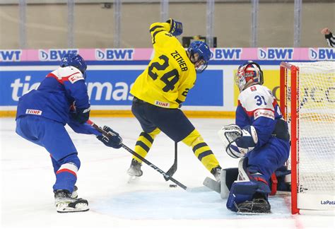 IIHF - Gallery: Slovakia vs Sweden - 2023 IIHF Ice Hockey U18 World ...