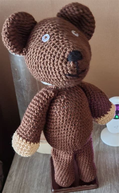 Mr Bean Bear Crochet Pattern Pdf Only Etsy Singapore