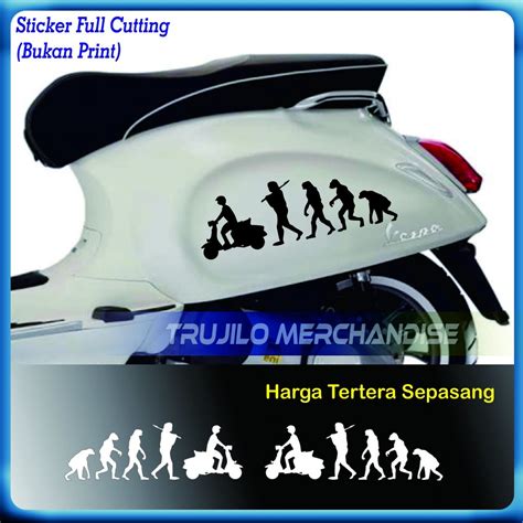 Jual Stiker Vespa Primavera Sprint Evolution With Vespa Stiker Cutting