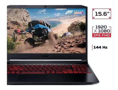 Notebook Gamer Acer Nitro 5 AN515 45 R1fq Amd Ryzen 7 Windows 11 Home 8