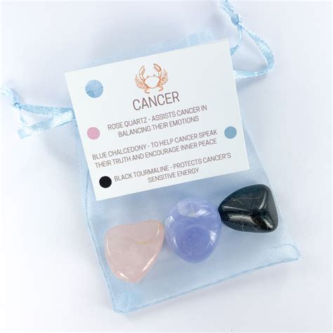 Cancer Zodiac Crystal Kit Sacred Earth Crystals