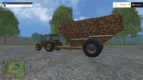 FS15 Minecraft tractor trailer v 0 0 1 Other manufactors Mod für