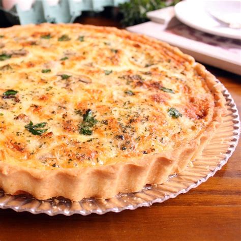 Quiche De Bacalhau Grande A Quicheria Cafeteria E Restaurante