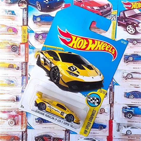HOT WHEELS LAMBORGHINI HURACAN LP SUPER TROFEO YELLOW Shopee Philippines
