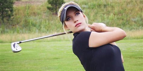 Paige Spiranac Golfing Video