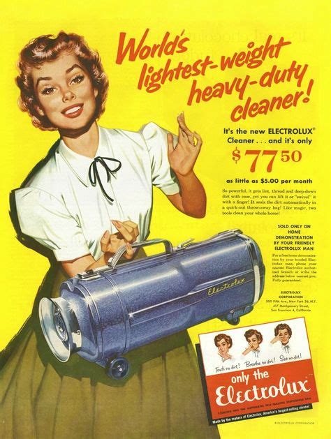 During The 1950s Advertising Reinforced Gender Roles By Displaying