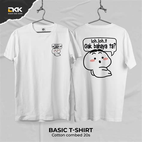 Jual Desain Kaos Keren Kaos Parodi Desain Pentol Loh Gak Bahaya Ta