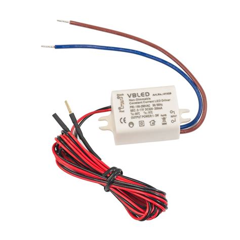 LED Driver 350mA LED Power Supply Unit Constant Current 320 350mA 3W