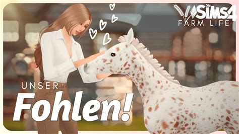 Ein Fohlen zieht ein Farm wächst 02 Let s Play Sims 4