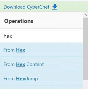 » Understanding Binary and Data Representation with CyberChef