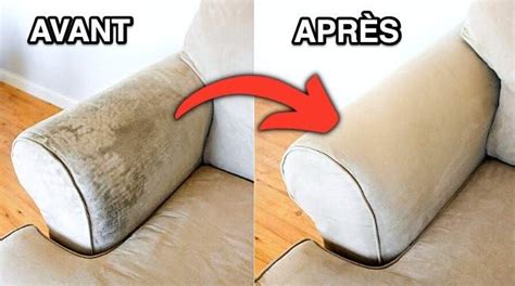 L Astuce Pour Nettoyer un Fauteuil en Tissu Très Sale Non Déhoussable