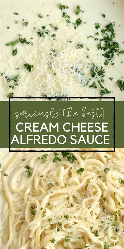 Cream Cheese Alfredo Sauce Artofit